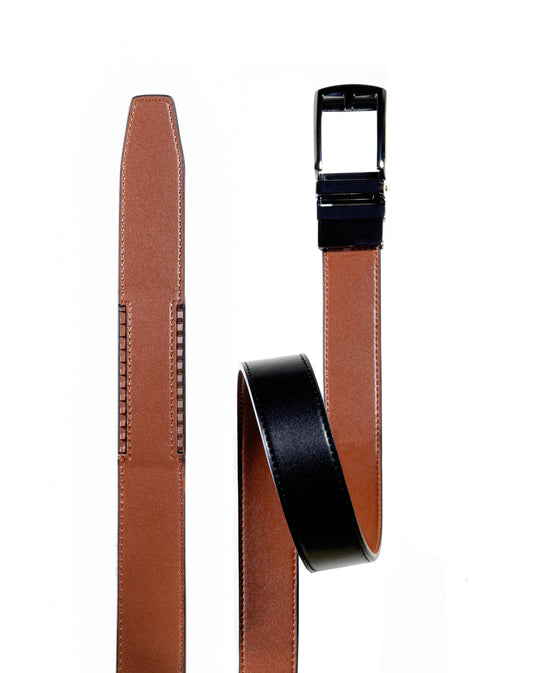 Patented Reversible Ratchet Belt 2 Colors (1 Belt)